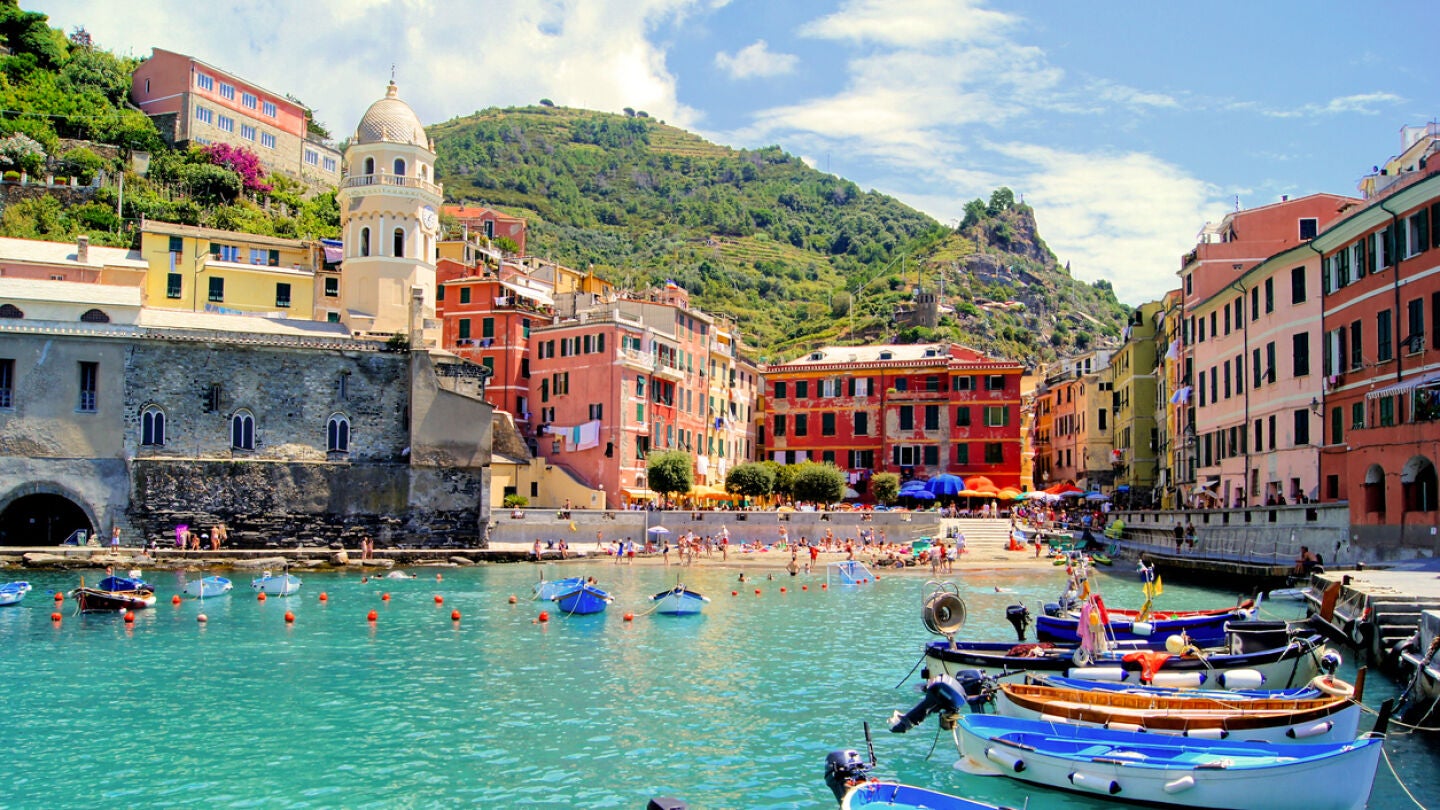 Vernazza, en Cinque Terre, Italia