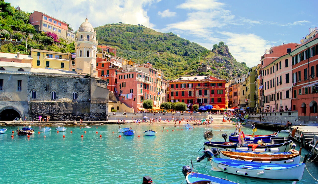 Vernazza, en Cinque Terre, Italia