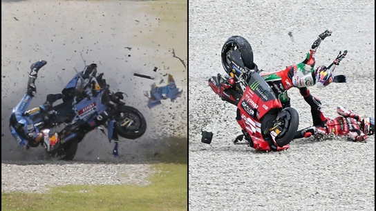 Álex Márquez y Johann Zarco Álex Márquez y Johann Zarco
