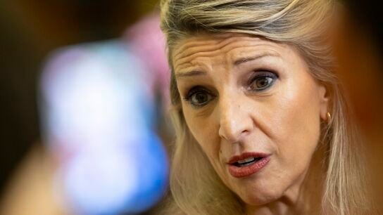 La vicepresidenta segunda del Gobierno y ministra de Trabajo y Econom&iacute;a Social de Espa&ntilde;a, Yolanda D&iacute;az/ EFE/EPA/ANDR&Eacute;S MART&Iacute;NEZ CASARES