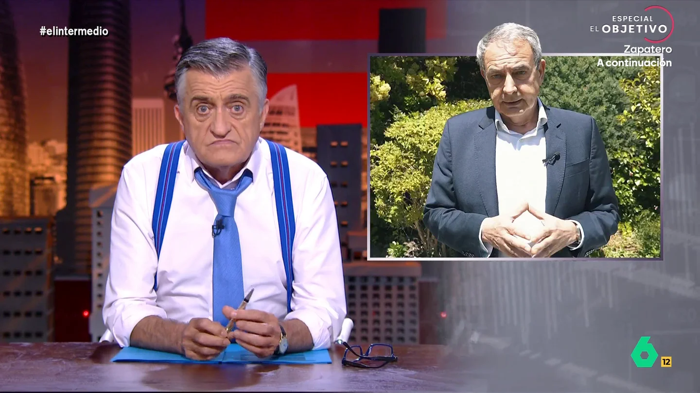 La reacción de Wyoming a la imputación de Zapatero en el 'caso Plus Ultra': "Está metiendo en un buen jardín" La reacción de Wyoming a la imputación de Zapatero en el 'caso Plus Ultra': "Está metiendo en un buen jardín"