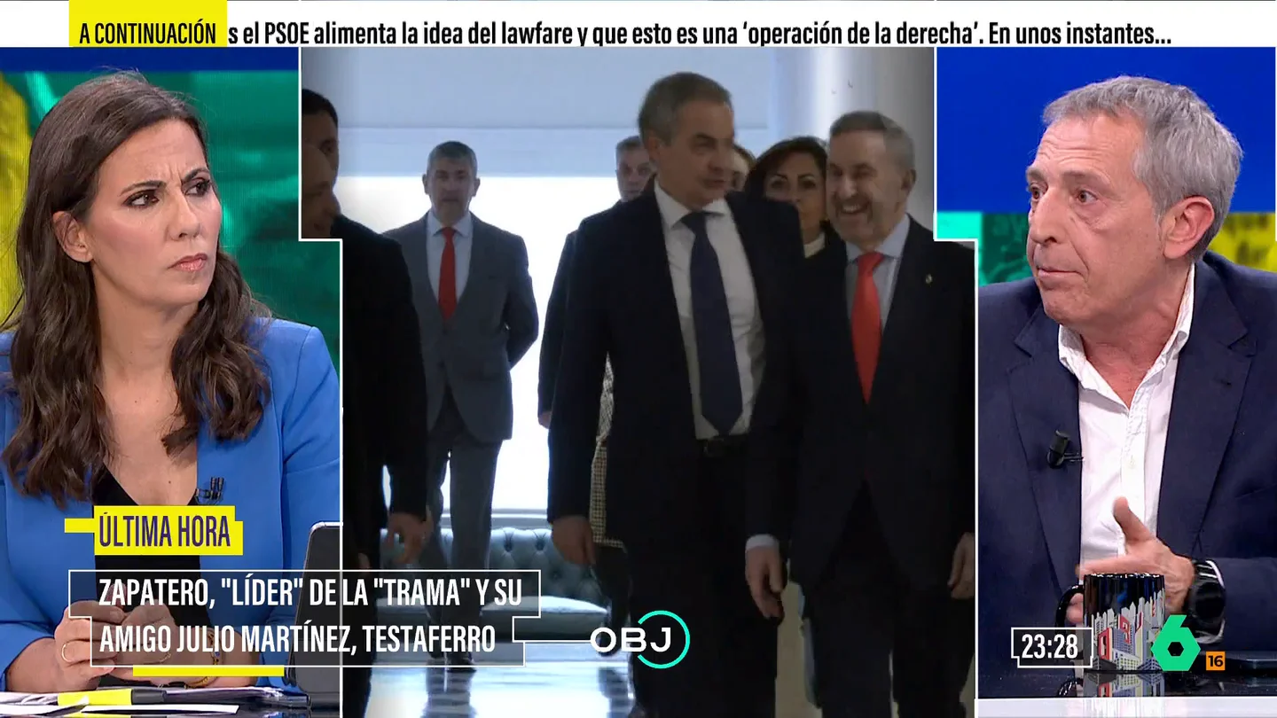 Campos desmonta a los que hablan de 'lawfare' en la imputación de Zapatero Campos desmonta a los que hablan de 'lawfare' en la imputación de Zapatero