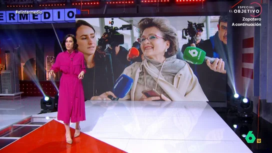 Cristina Gallego analiza las locas teorías de Pilar Baselga: de los "rituales con niños" a las escuelas como "picadoras de almas" El estado profundo, las escuelas que animan a los niños a ser gays o la Premio Princesa de Asturias que pinta cuadros con "sangre menstrual" son algunas de las teorías conspiranoicas que Pilar Baselga, la agitadora que llamó "Begoño" a Begoña Gómez, vierte en sus redes.