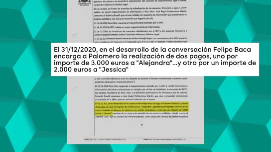 La expareja de &Aacute;balos habr&iacute;a recibido un pago de 2.000 euros en el marco del rescate de Plus Ultra