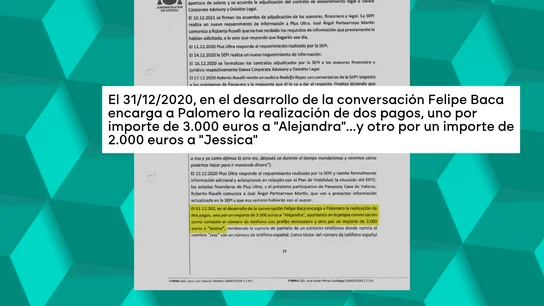 La expareja de Ábalos habría recibido un pago de 2.000 euros en el marco del rescate de Plus Ultra La expareja de Ábalos habría recibido un pago de 2.000 euros en el marco del rescate de Plus Ultra