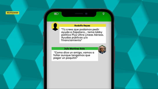 "Vamos a follar aunque tengamos que pagar un poquit&iacute;n": las palabras del presidente de Plus Ultra a un accionista sobre el posible papel de Zapatero en el rescate