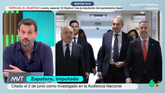 El periodista indica que el Zapatero que aparece en el auto "no tiene nada que ver con el Zapatero que sali&oacute; del Gobierno". Fern&aacute;ndez-Miranda, adem&aacute;s, considera al juez "garantista y sensato".