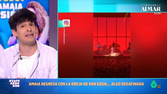 Necko Vidal analiza la vuelta de Amaia Montero con La Oreja de Van Gogh: "Ha sido muy buena y valiente"