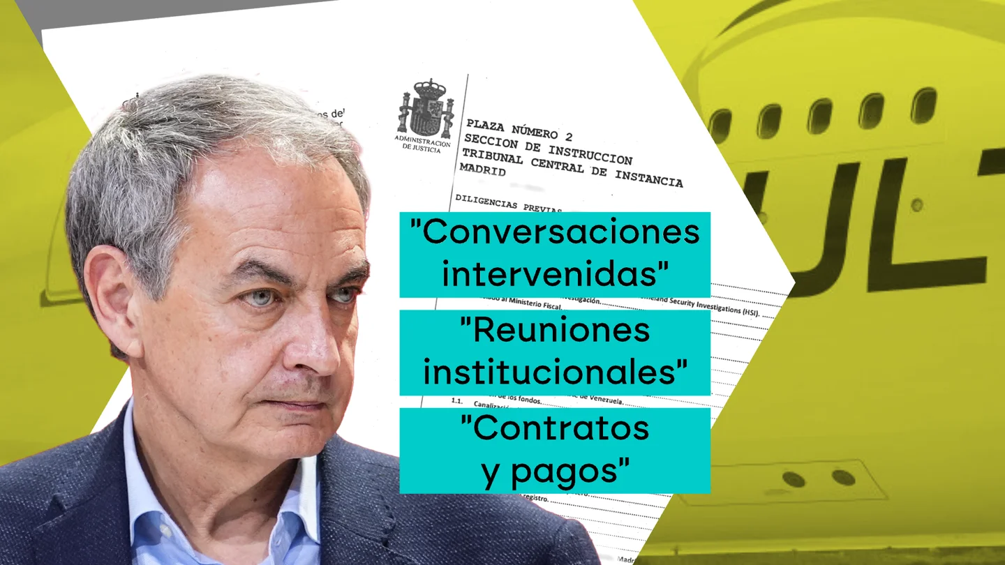Las "múltiples evidencias" que implican a Zapatero en el caso Plus Ultra: conversaciones de sus socios, correos y reuniones Las "múltiples evidencias" que implican a Zapatero en el caso Plus Ultra: conversaciones de sus socios, correos y reuniones