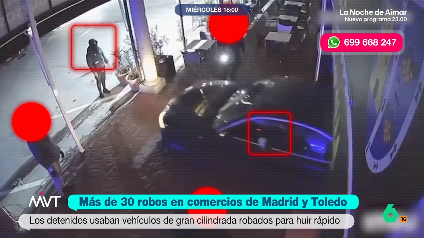 Detenida una banda especializada en robos con fuerza que utilizaba coches de alta gama para alucinar en los locales En una operación conjunta de la Guardia Civil y la Policía Nacional ha caído la banda del 'Samuelillo', un conocido grupo de aluniceros de Madrid que se habría hecho con un botín de 200.000 euros en más de 30 robos.