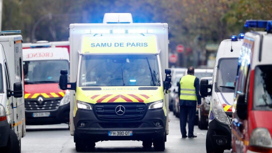 Imagen de archivo de una ambulancia en Francia.