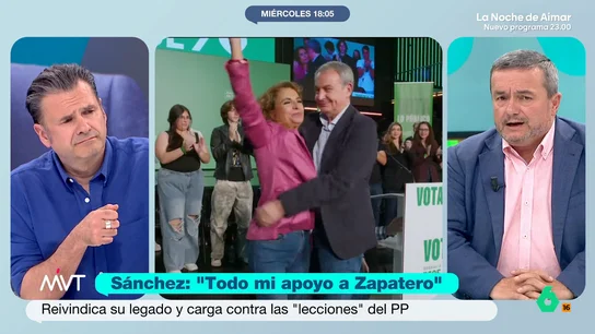 Chema Crespo, sobre Zapatero: "Él tendrá la convicción de que esto tiene que explicarlo y yo solo espero que pueda" El periodista comparte una relación personal con el expresidente socialista y, por ese motivo, confiesa que no cree que puedan ser verdad todos los hechos que se le imputan.