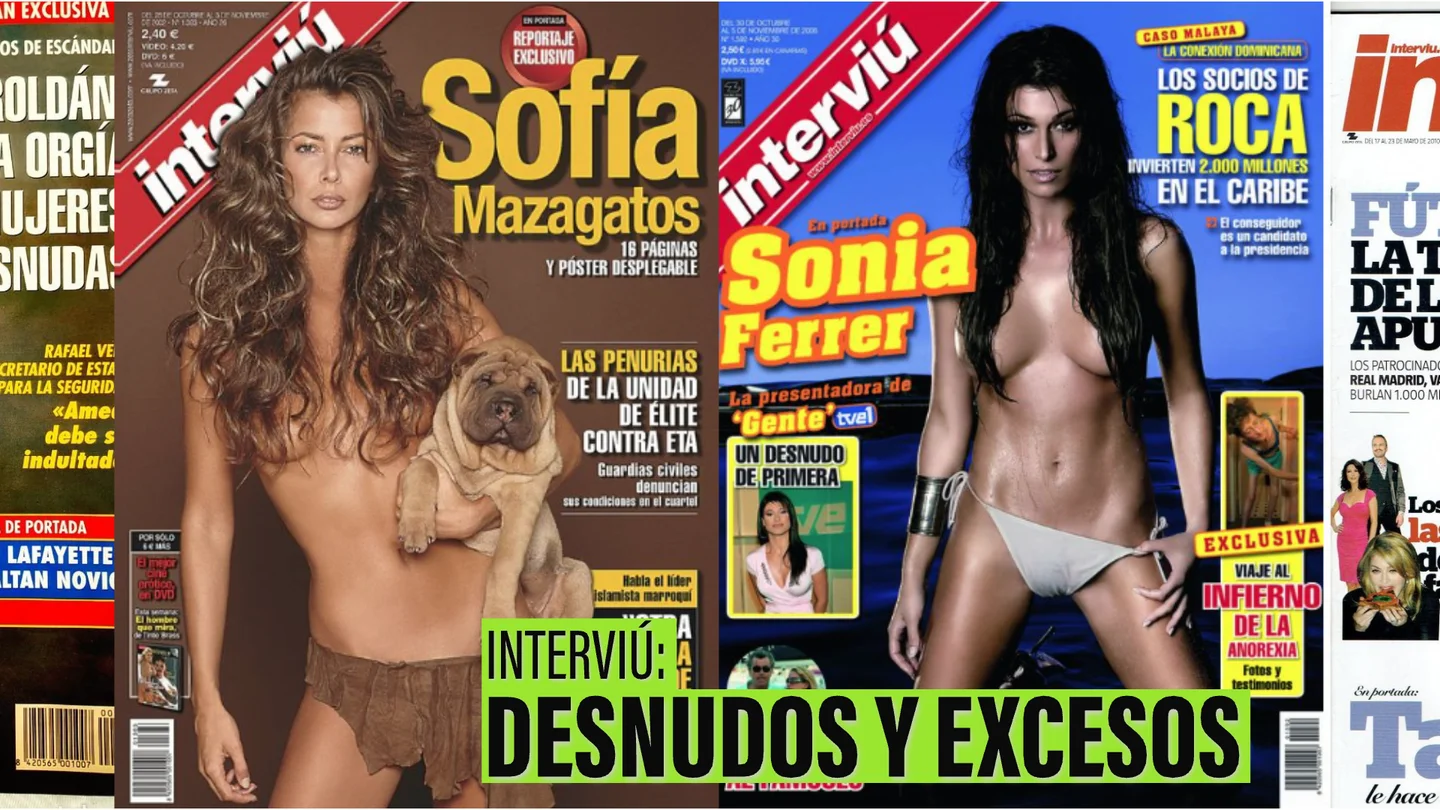 Interviú cumple 50 años: medio siglo de secuestros, polémicas, desnudos y publicaciones de dudosa moralidad Interviú cumple 50 años: medio siglo de secuestros, polémicas, desnudos y publicaciones de dudosa moralidad