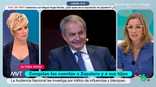 M&aacute;s Vale Tarde analiza la decisi&oacute;n de la Audiencia Nacional de congelar las cuentas de Zapatero y de las empresas investigadas, entre ellas la de sus hijas. Tania S&aacute;nchez afirma que "hay muchas dudas y queda mucha tela por cortar".
