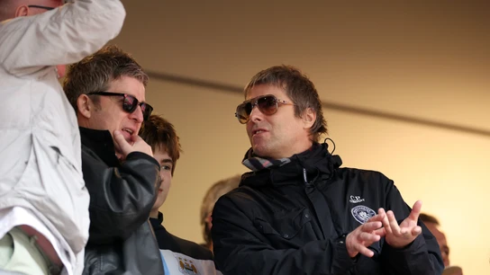 Liam Gallagher, en el Etihad Liam Gallagher, en el Etihad