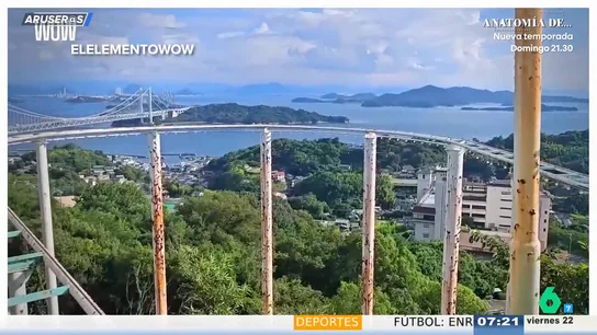 Alfonso Arús, preocupado tras ver un parque de atracciones en Japón: "Juraría que se está jugando la vida" Alfonso Arús, preocupado tras ver un parque de atracciones en Japón: "Juraría que se está jugando la vida"