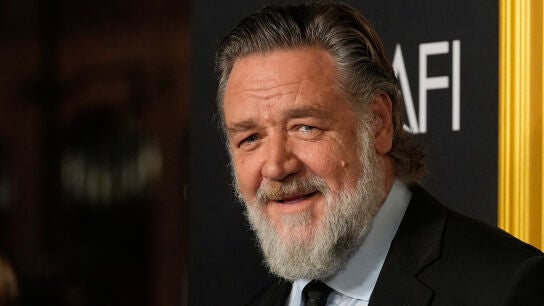El actor Russell Crowe, durante una gala