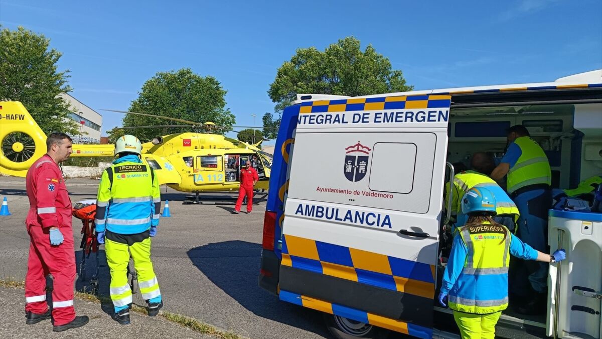 Herido muy grave un niño de dos años tras ser atropellado junto a su padre en Valdemoro, Madrid