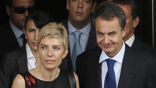 El expresidente del Gobierno, José Luis Rodríguez Zapatero, y su esposa, Sonsoles Espinosa en una imagen de archivo. El expresidente del Gobierno, José Luis Rodríguez Zapatero, y su esposa, Sonsoles Espinosa en una imagen de archivo.