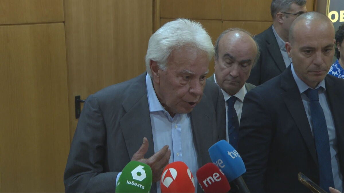 Felipe González sostiene que 