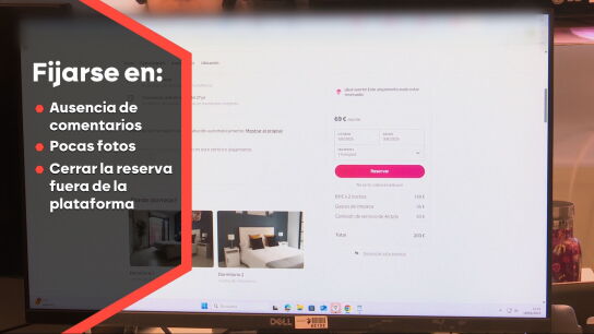 En qu&eacute; fijarse para no caer en una estafa al reservar el alojamiento vacacional