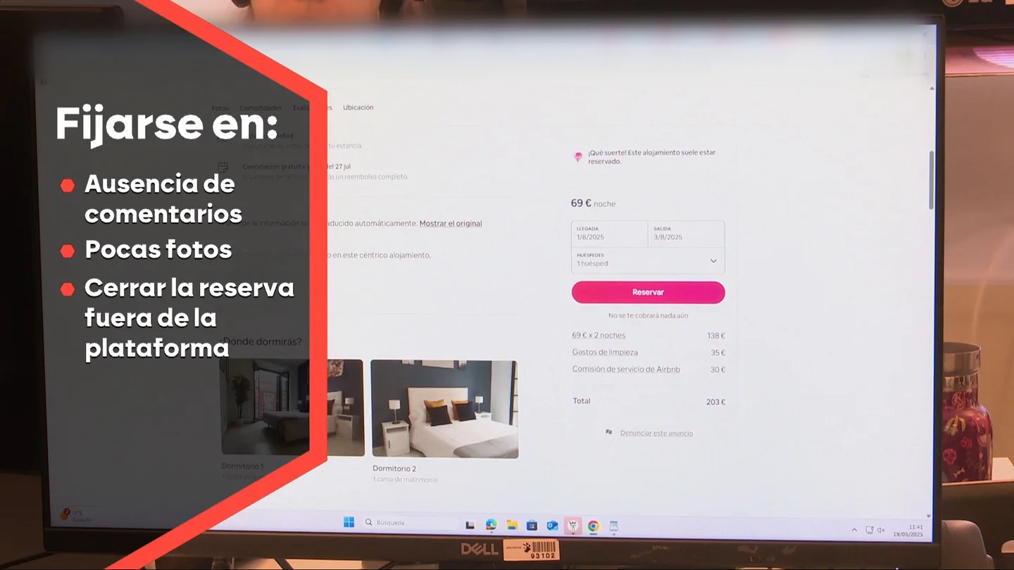 En qué fijarse para no caer en una estafa al reservar el alojamiento vacacional En qué fijarse para no caer en una estafa al reservar el alojamiento vacacional