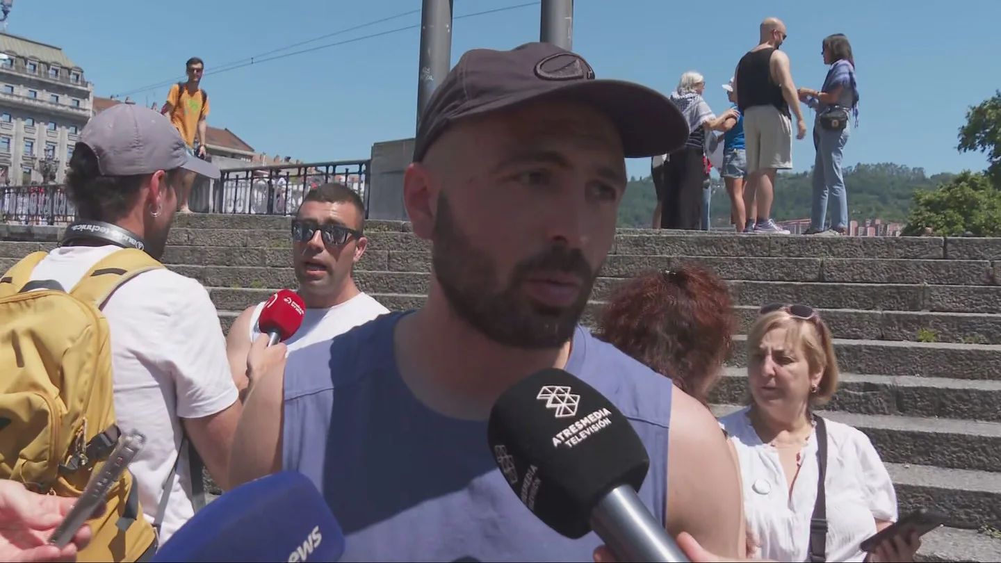 Activista detenido en Bilbao Activista detenido en Bilbao