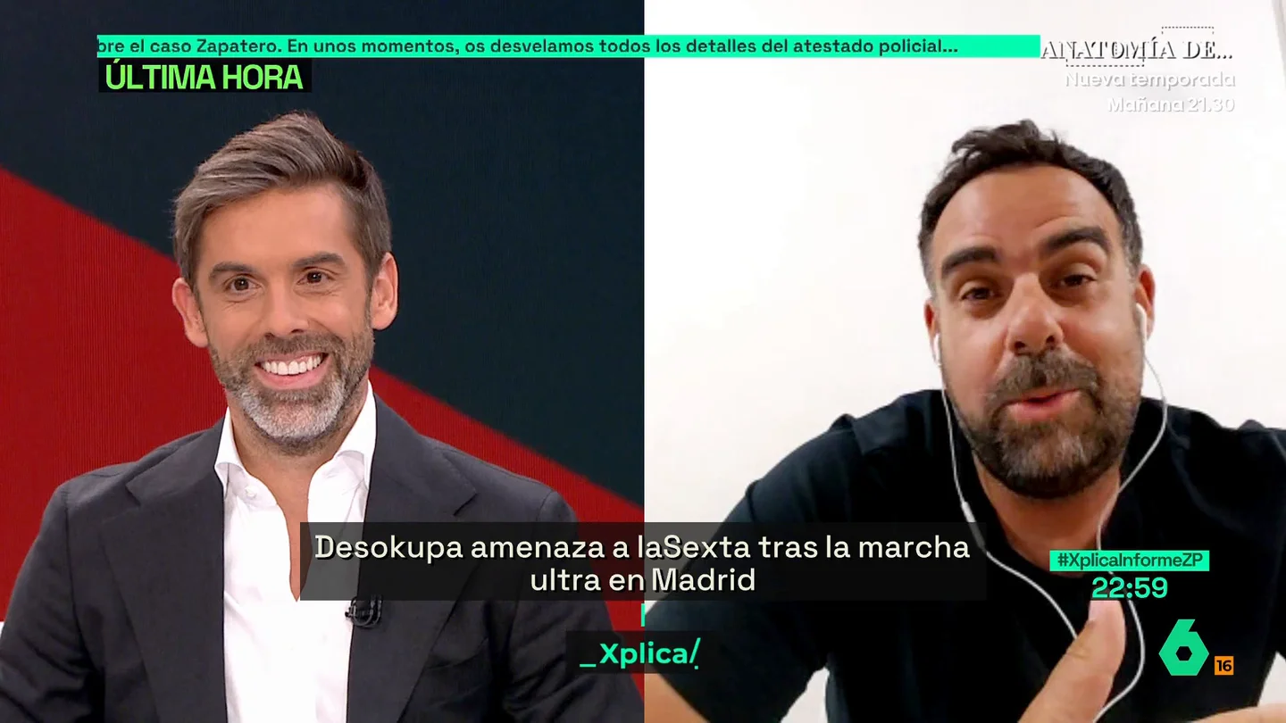 Bastida responde a Daniel Esteve (Desokupa) tras la agresión: "Tengo que decir para la tranquilidad de todos que estoy vacunado" Bastida responde a Daniel Esteve (Desokupa) tras la agresión: "Tengo que decir para la tranquilidad de todos que estoy vacunado"