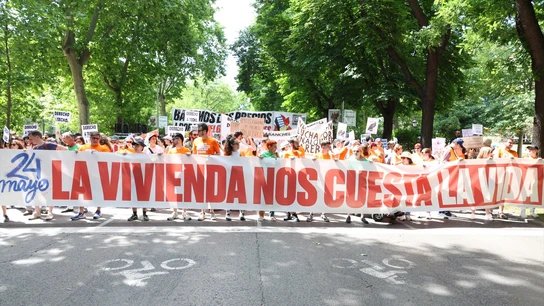 Manifestación por la vivienda en Madrid Manifestación por la vivienda en Madrid