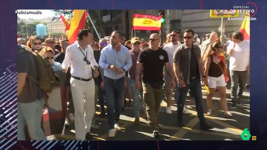 "Es la primera vez que en una manifestaci&oacute;n contra la corrupci&oacute;n vimos a aut&eacute;nticos especialistas en la materia como Aldama y Alvise", comenta Dani Mateo sobre la protesta del pasado fin de semana de la extrema derecha contra el Gobierno.