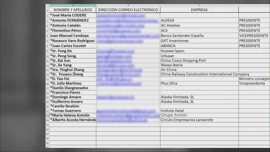 El Excel que Zapatero siempre negó: el expresidente remitió una lista de clientes a la empresa de su amigo Julito El Excel que Zapatero siempre negó: el expresidente remitió una lista de clientes a la empresa de su amigo Julito