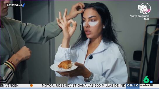Georgina Rodr&iacute;guez muestra lo que nadie ve: as&iacute; se comporta detr&aacute;s de las c&aacute;maras en un rodaje