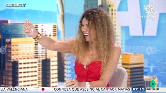 Angie C&aacute;rdenas r&iacute;e a carcajadas con este v&iacute;deo viral de Nachter sobre las madres: "Cuando tu madre te pide algo mientras est&aacute; al tel&eacute;fono"