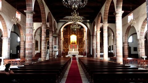 Interior de la Iglesia de la Concepción de Santa Cruz