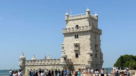 Torre de Belém, uno de los monumentos más famosos de Lisboa Torre de Belém, uno de los monumentos más famosos de Lisboa
