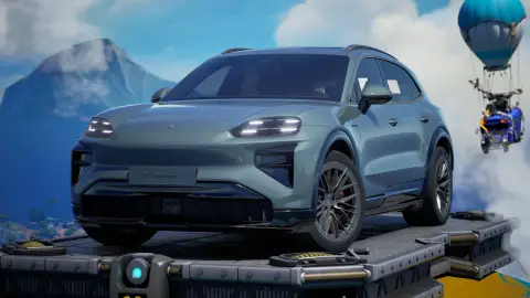 El Porsche Cayenne Turbo Electric aterriza en Fortnite El Porsche Cayenne Turbo Electric aterriza en Fortnite