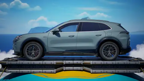 El Porsche Cayenne Turbo Electric aterriza en Fortnite El Porsche Cayenne Turbo Electric aterriza en Fortnite