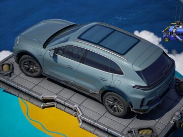 El Porsche Cayenne Turbo Electric aterriza en Fortnite