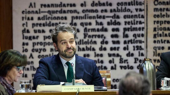 El Secretario Adjunto de Organización del PSOE, Juan Francisco Serrano Martínez, comparece ante la Comisión de Investigación del caso Koldo