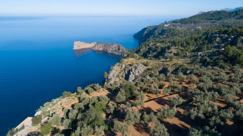Serra de Tramuntana llegando al mar