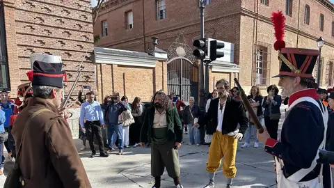 Recreación histórica de los Hermanos Rejón en Leganés Recreación histórica de los Hermanos Rejón en Leganés