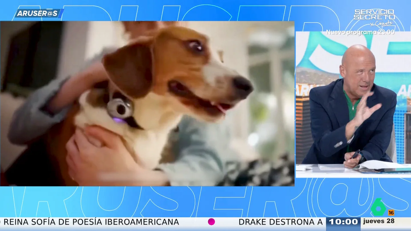 Alfonso Arús pone en duda el collar traductor de mascotas: "Si dice que tiene hambre y no come, algo falla" Alfonso Arús pone en duda el collar traductor de mascotas: "Si dice que tiene hambre y no come, algo falla"