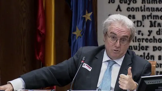 Pedro Martín Molina, en el Senado Pedro Martín Molina, en el Senado
