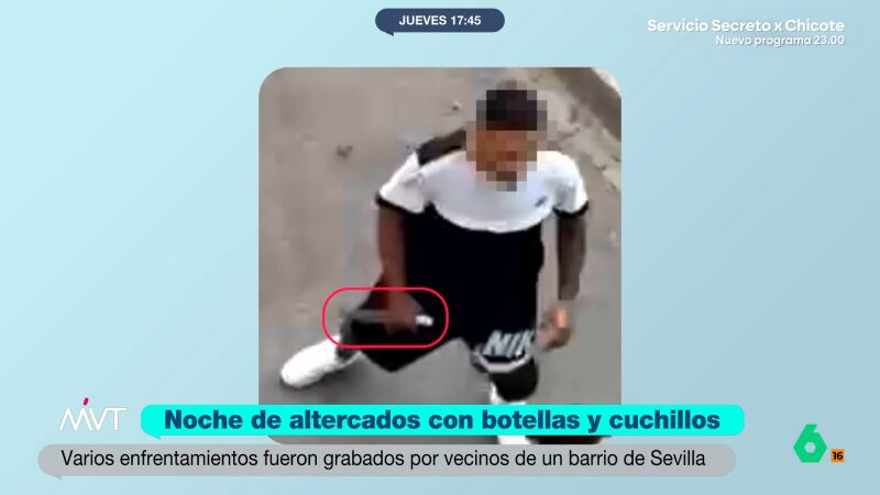 Los vecinos del barrio del Cerezo, en Sevilla, hartos de las reyertas: los violentos llevan incluso cuchillos