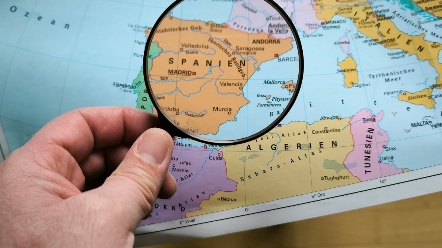 Mapa de Espa&ntilde;a