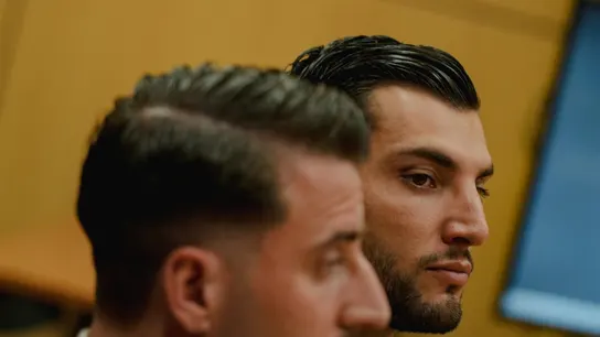 Rafa Mir, en un momento del juicio. Rafa Mir, en un momento del juicio.