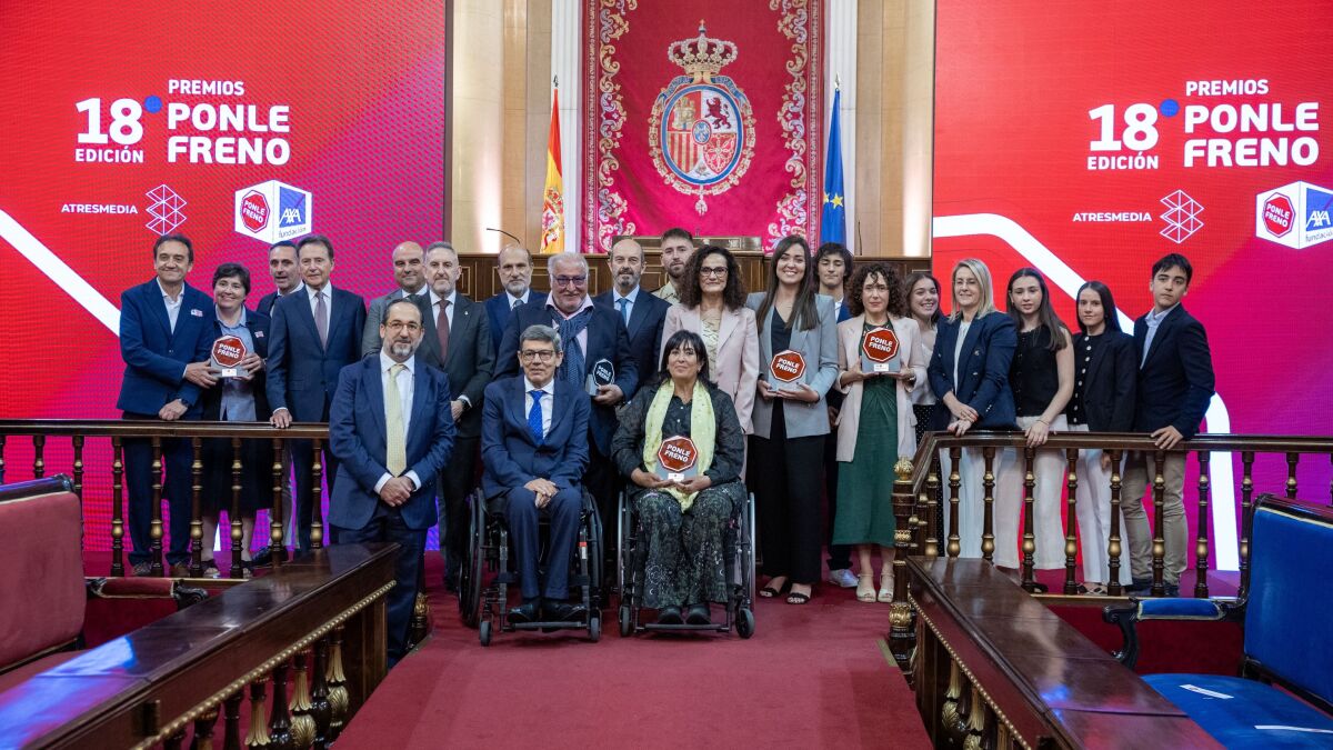 Los premios Ponle Freno cumplen 18 años en un acto que celebra los avances logrados en este tiempo