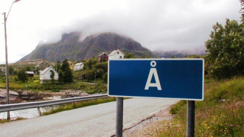 Imagen del cartel de A. En Suecia
