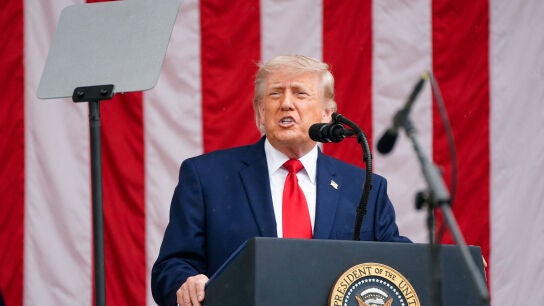 El presidente de Estados Unidos, Donald Trump