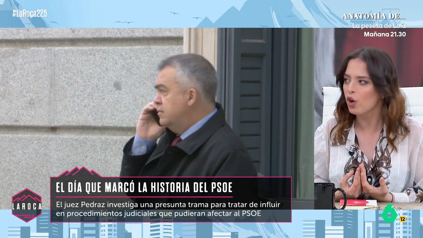 Elizabeth Duval, tajante con los implicados en el caso Leire: "Disfrazar tu corruptela como una defensa de la democracia es un daño perverso y muy grande para la izquierda" Elizabeth Duval, tajante con los implicados en el caso Leire: "Disfrazar tu corruptela como una defensa de la democracia es un daño perverso y muy grande para la izquierda"